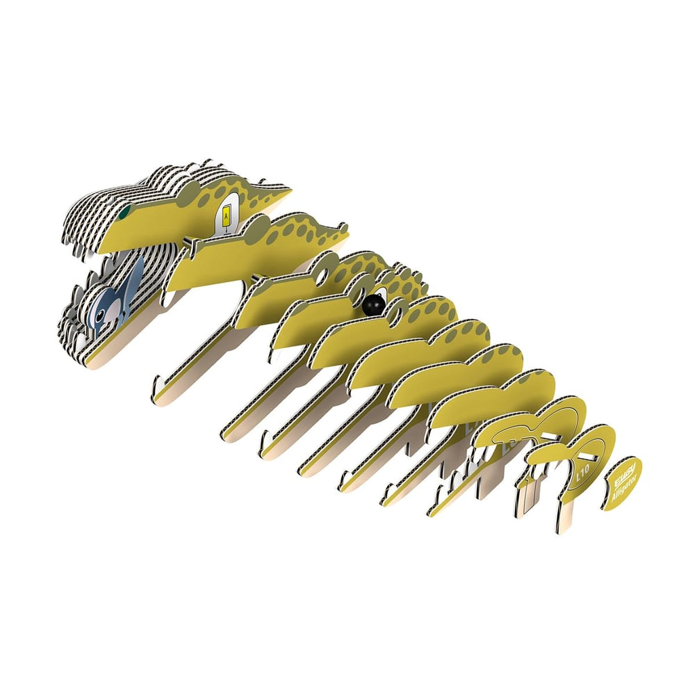 Dodoland Eugy Alligator children-building: collaborative play that supports family bonding.