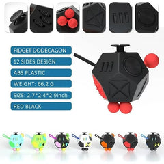 DoDoMagxanadu fidget dodecagon travel compact, ideal for stress relief on the go