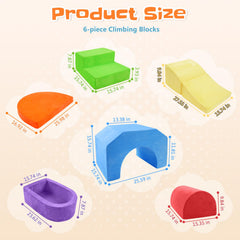 Dogern toddlers-safe foam blocks illustrate gentle cushioning during play.