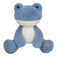 Doindute frog plush navy 8.5in invites warm hugs and bedtime comfort.