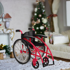 DOITOOL detailed dollhouse wheelchair enhances diorama realism and layouts.