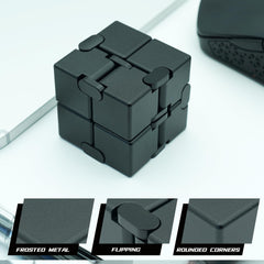 DOLASEV Infinity Cube handheld use showing ergonomic grip and tactile feedback.
