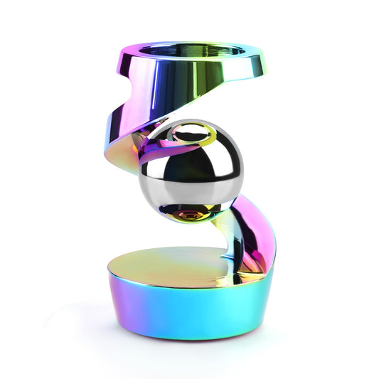DOLASEV kinetic desk toy rainbow spin delivers smooth, satisfying focus for work.