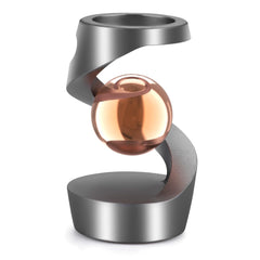 DOLASEV kinetic desk toy spinning Grey Rose Gold for smooth focus at work.