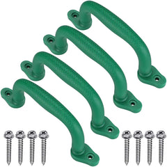 Dolibest safety playground handles set on a playset provide extra grip for climbing