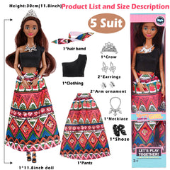 Dollbie pink gift case keeps dolls and accessories neatly organized