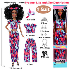 Dollbie vibrant mix-and-match outfits for creative dress-up
