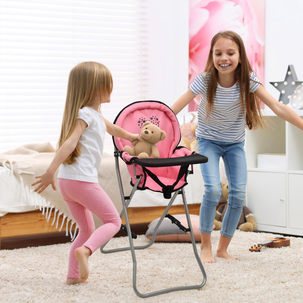 Dolls To Play safety harness keeps dolls secure during playtime.