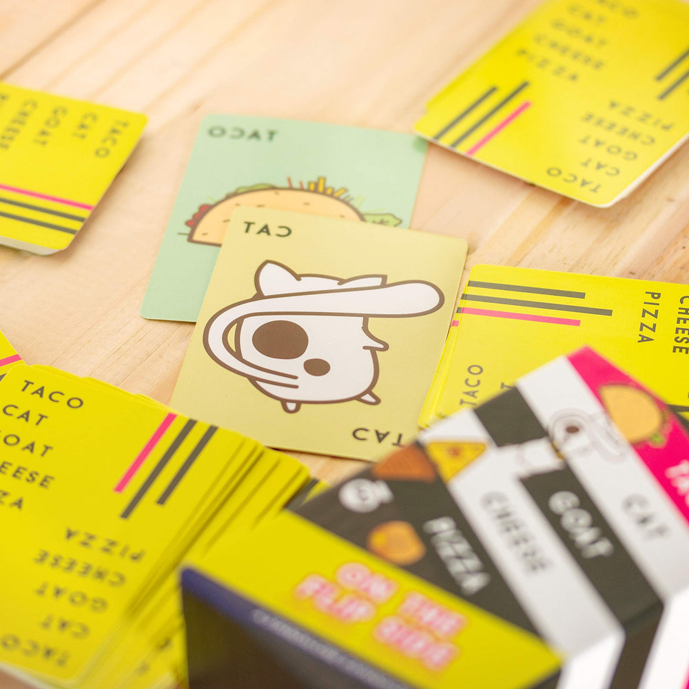 Dolphin Hat Games On Flip Side action cards spark unpredictable rounds and laughs