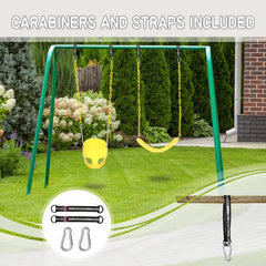 Domaker bright yellow color adds cheer to outdoor spaces.