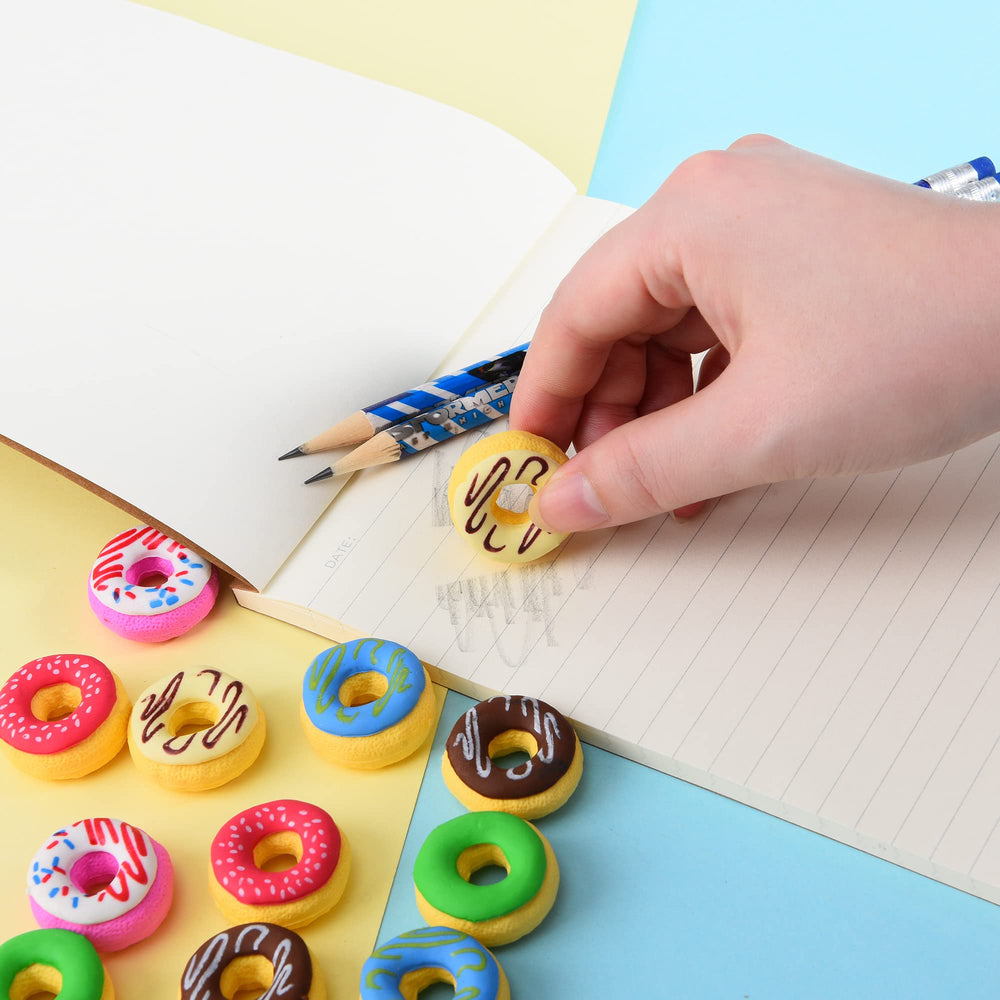 DOMG Donut Erasers: take-apart design sparks hands-on play