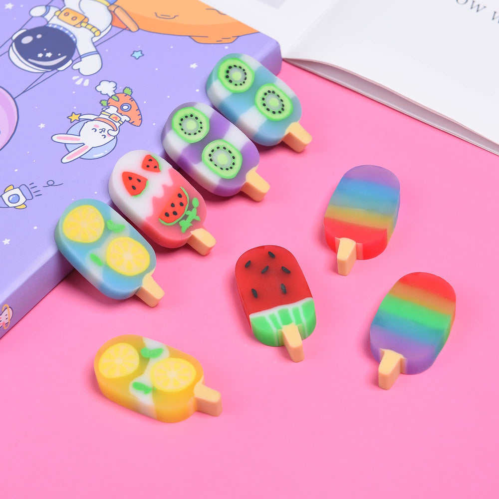 Colorful fruit shapes support fun learning and reward systems