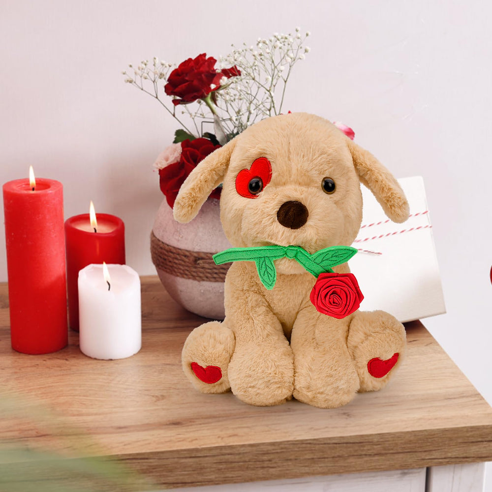 Donse plush dog soft cover, ideal cuddle buddy for cozy evenings