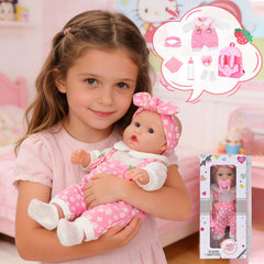 DONTNO baby doll wearing clothes set durable vinyl and safe materials