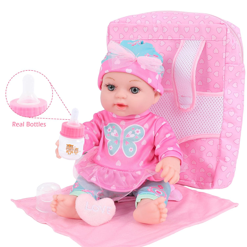 DONTNO backpack for doll accessories keeps play organized