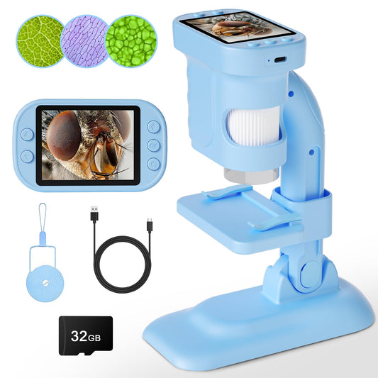 Doobuli Kids Microscope 3in1 view for close-up exploration.