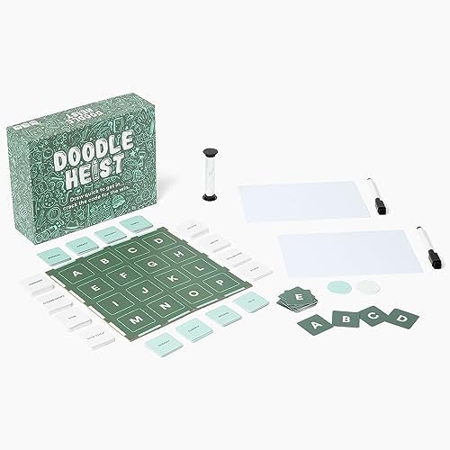 DOODLE HEIST family gathering with adults and kids enjoying play.