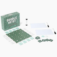 DOODLE HEIST family gathering with adults and kids enjoying play.