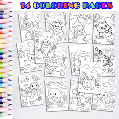 DOODOU airplane activities, perfect for plane journeys and road trips