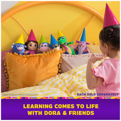 Collectible Dora characters: Boots plush complements playtime and decor.