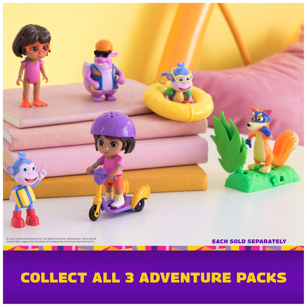 DORA dollhouse accessories and figures support storytelling fun