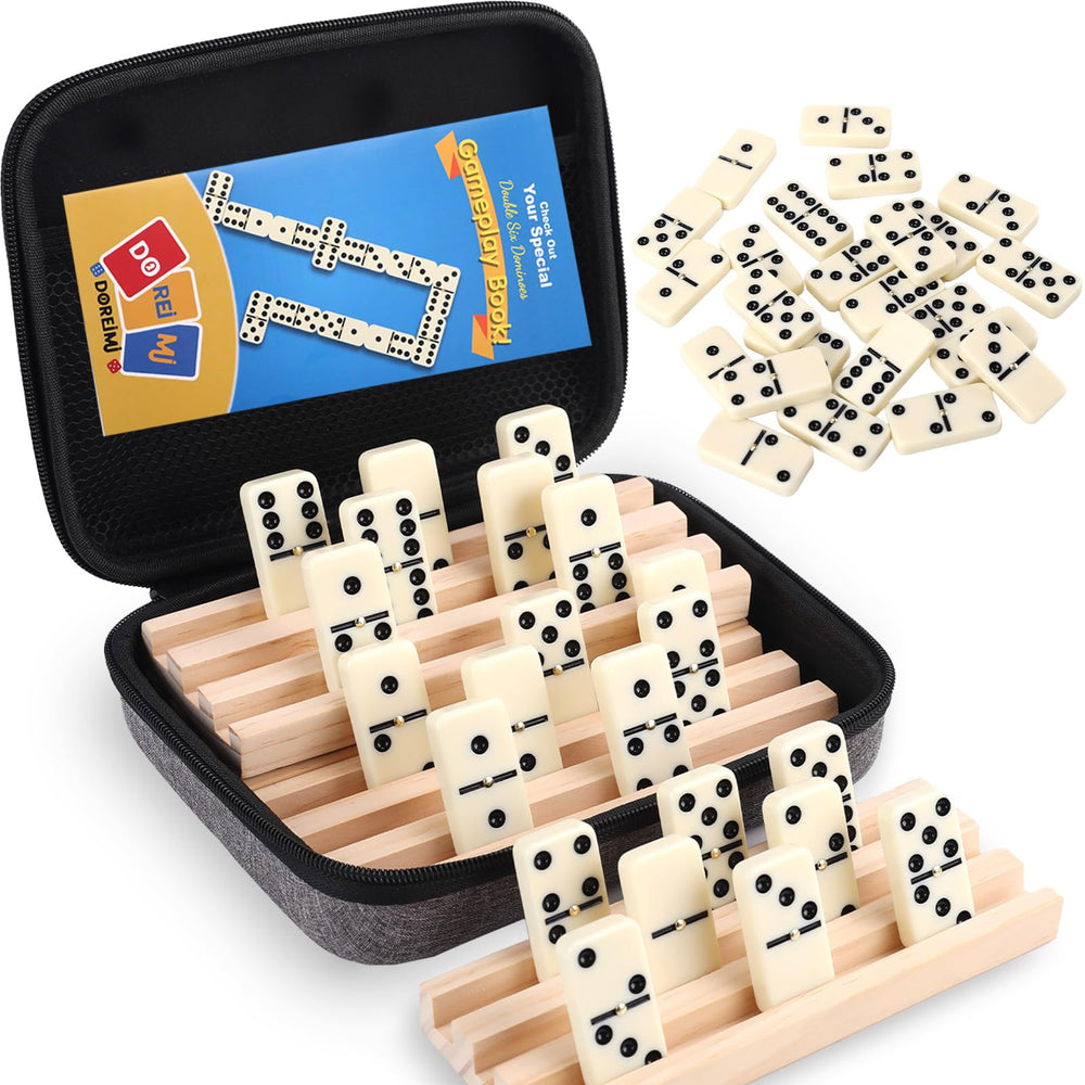 Doreimi Double 6 dominoes tiles for quick, casual play.
