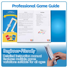 Doreimi wooden holders for eight players, organized and easy to reach during play.