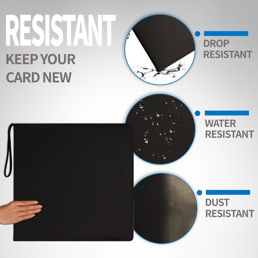 Dosanlues Toploader Binder PU leather cover resists daily wear