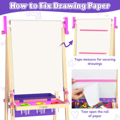 Doselie gift-ready kids art easel suitable for birthdays or holidays