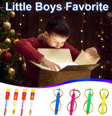 Dossini LED Arrow Helicopter batteries included for immediate play.