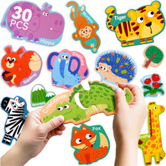 Dotimo wild animal magnetic puzzle elephant for hands-on learning and imagination