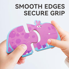 Dotimo wild animal magnetic puzzle giraffe sparks storytelling and color recognition