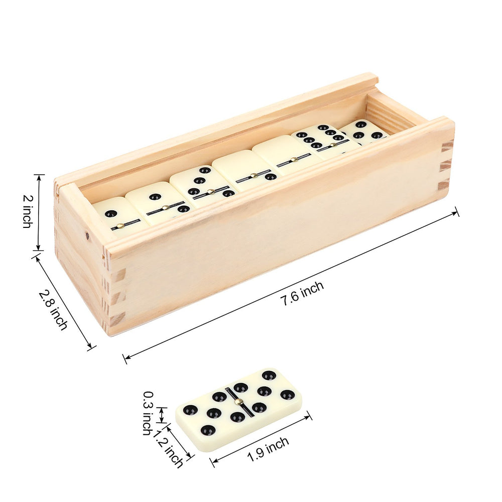 Doublefan dominoes standard double-six set focused on balanced gameplay.