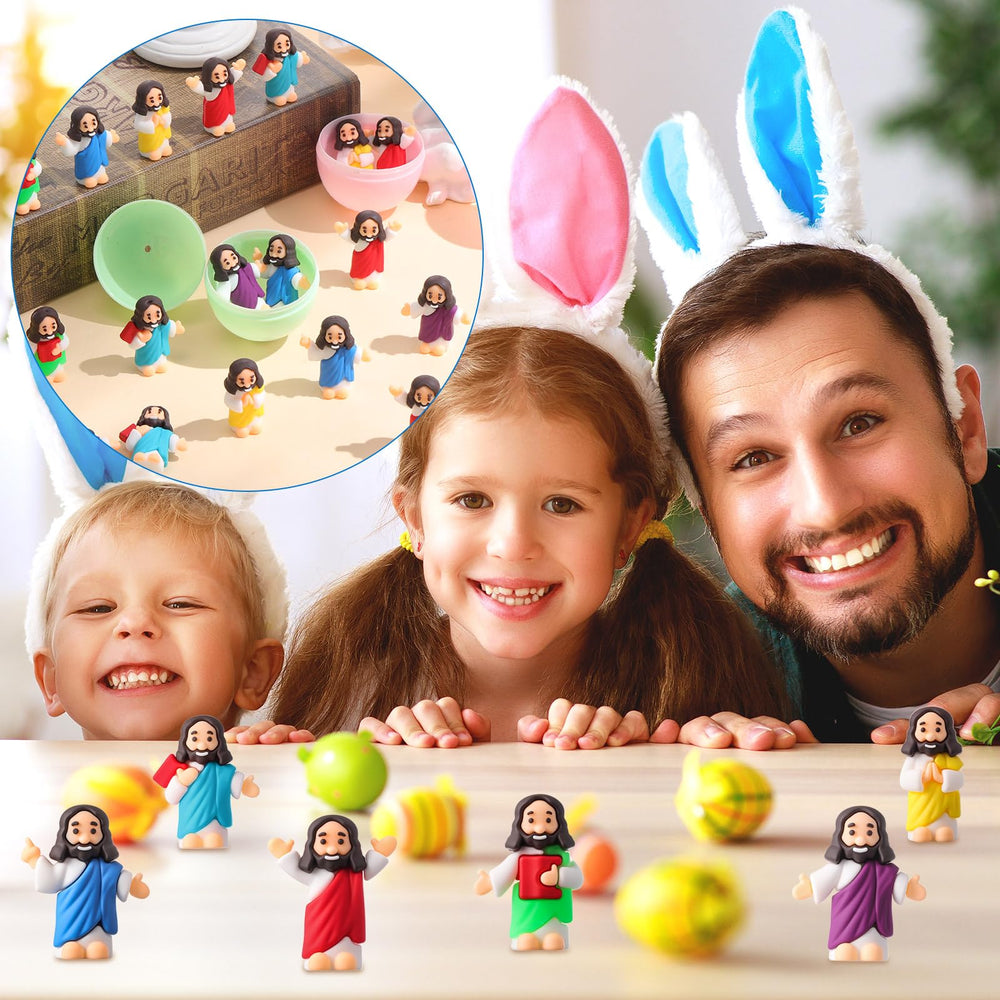 DoubleFill Easter figurines decorate eggs, tables and classrooms beautifully