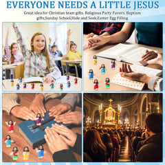 DoubleFill little Jesus figures for Sunday school crafts and classroom displays