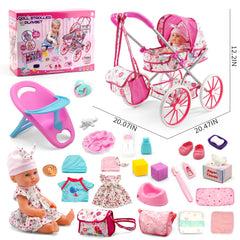 Doublekai doll clothes sets expand dress-up options for imaginative fashion play.