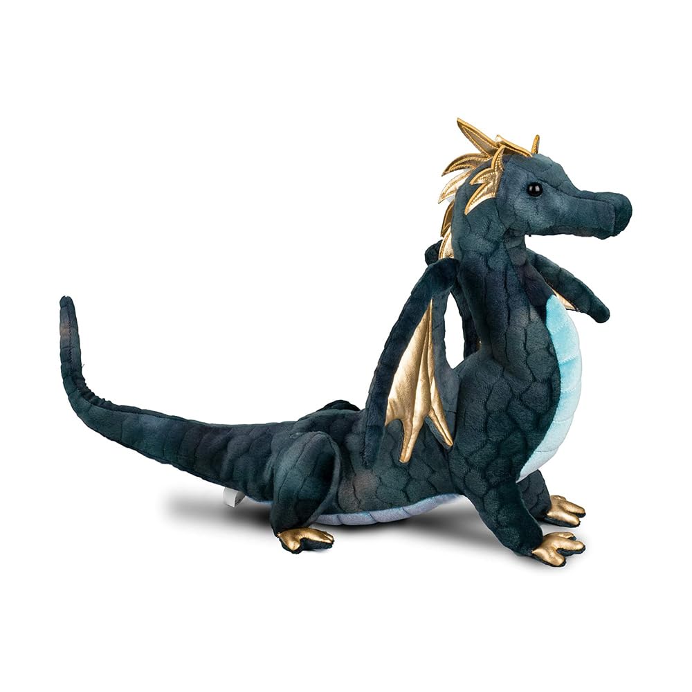 Douglas Aragon Navy Dragon turquoise underbelly, vivid color for standout play moments.