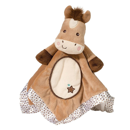 Douglas Baby Star Pony Snuggler full view, cuddly infant plush suitable for hugging and playtime.