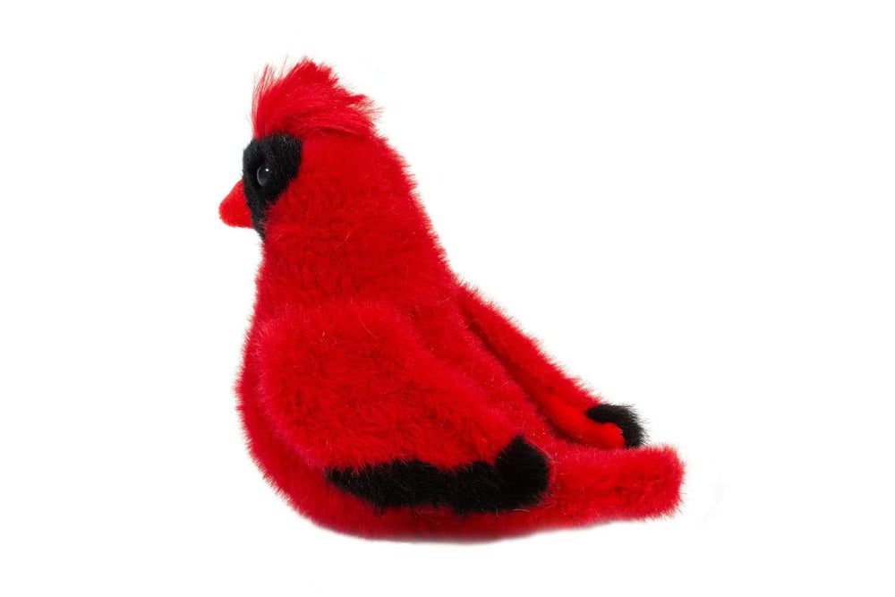 Douglas Carmine Cardinal plush wings: bold design ideal for display or imaginative birdwatching.