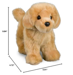 Douglas Chap Golden Retriever plush being machine washed for easy care
