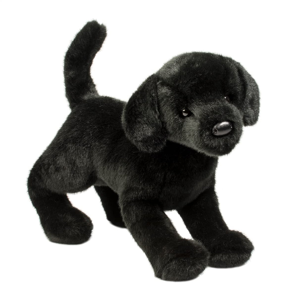 Douglas Chester Black Lab plush body: soft, durable cuddle buddy for kids.
