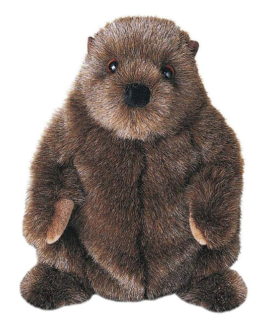 Douglas Chuckwood Groundhog plush front view, a lovable cuddle buddy for imaginative play