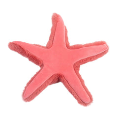 Douglas Coral Starfish Plush close-up showing ultra-soft fabric and cheerful expression