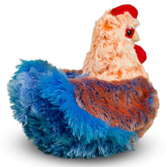 Douglas Henrietta Blue Lace Hen display idea on a shelf or bed