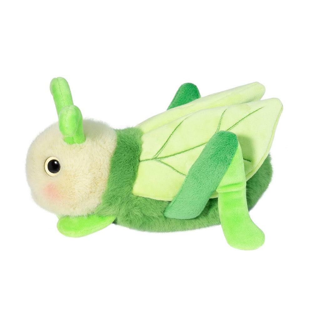 Douglas Kady Grasshopper with perky antennae for cheerful play.