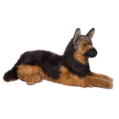 Douglas Major front view plush showing realistic coloring and large ears for authenticity.