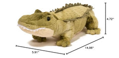 Gift-ready packaging of the Douglas Stream Line alligator plush.