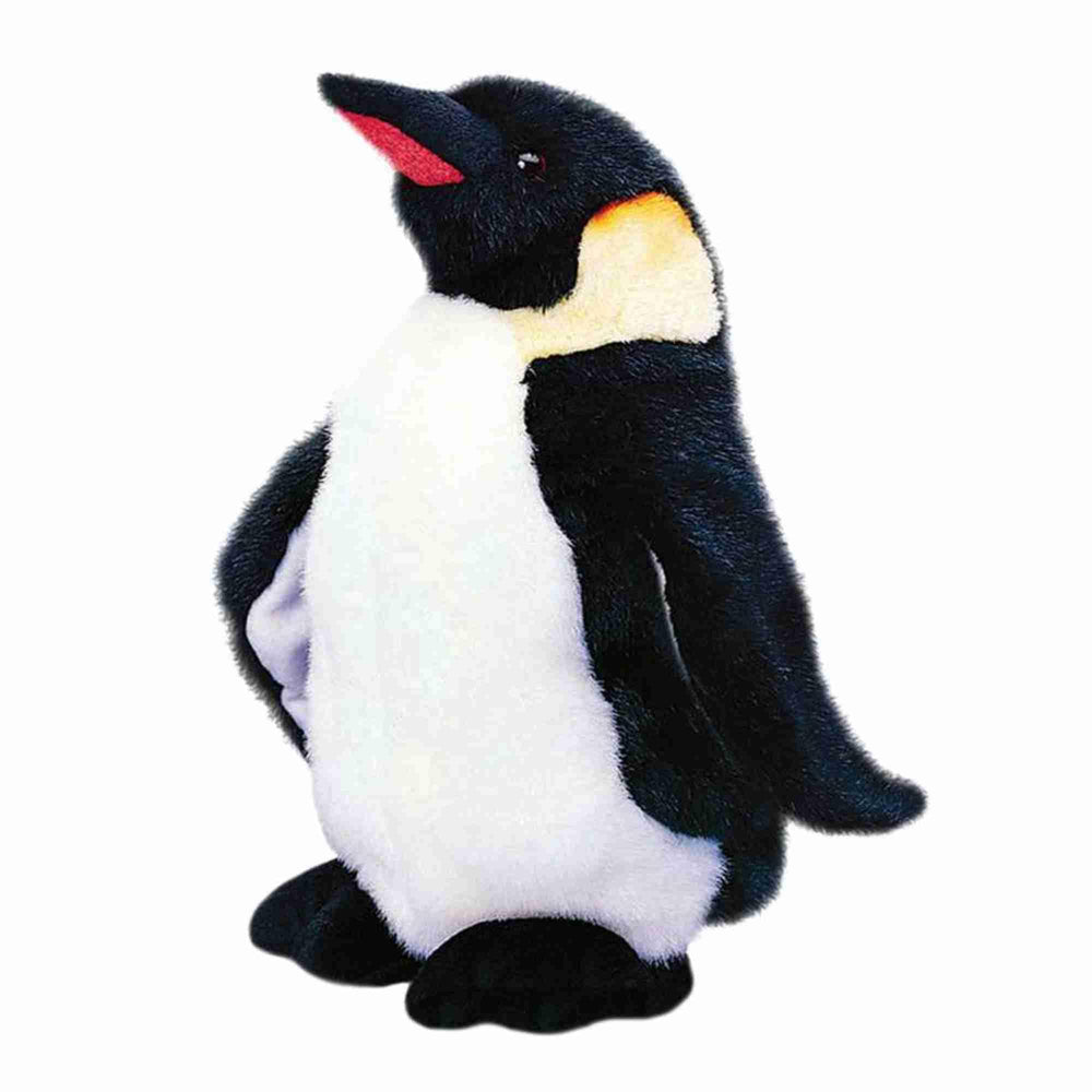 Douglas Waddles Emperor Penguin front view showcases soft, durable plush for hours of play.