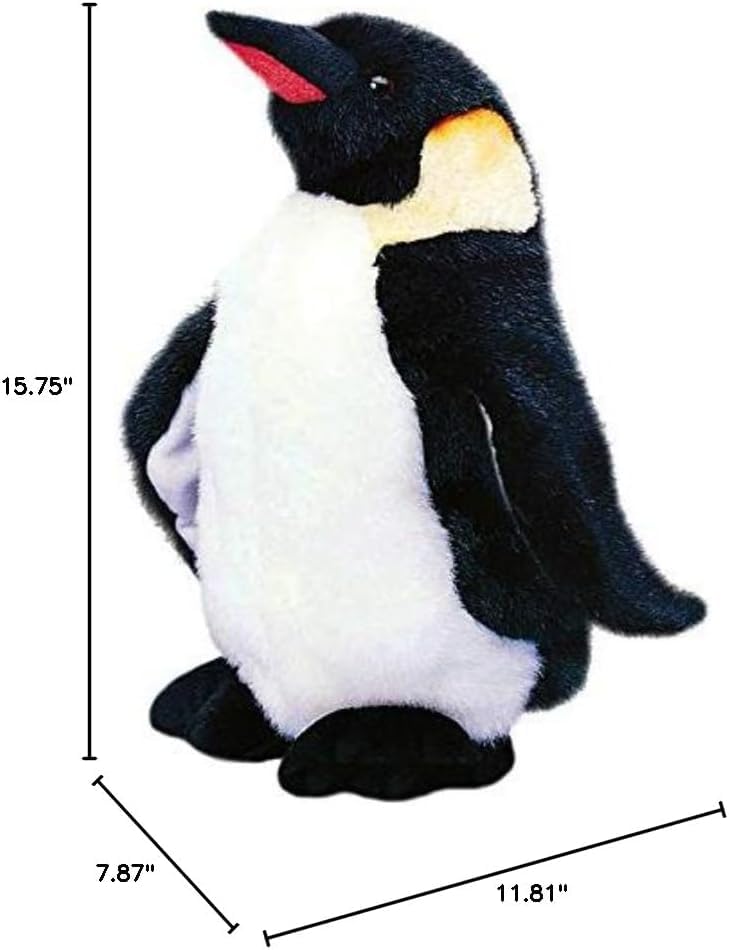 Douglas Waddles Emperor Penguin hug-ready plush invites cuddles and safe play.