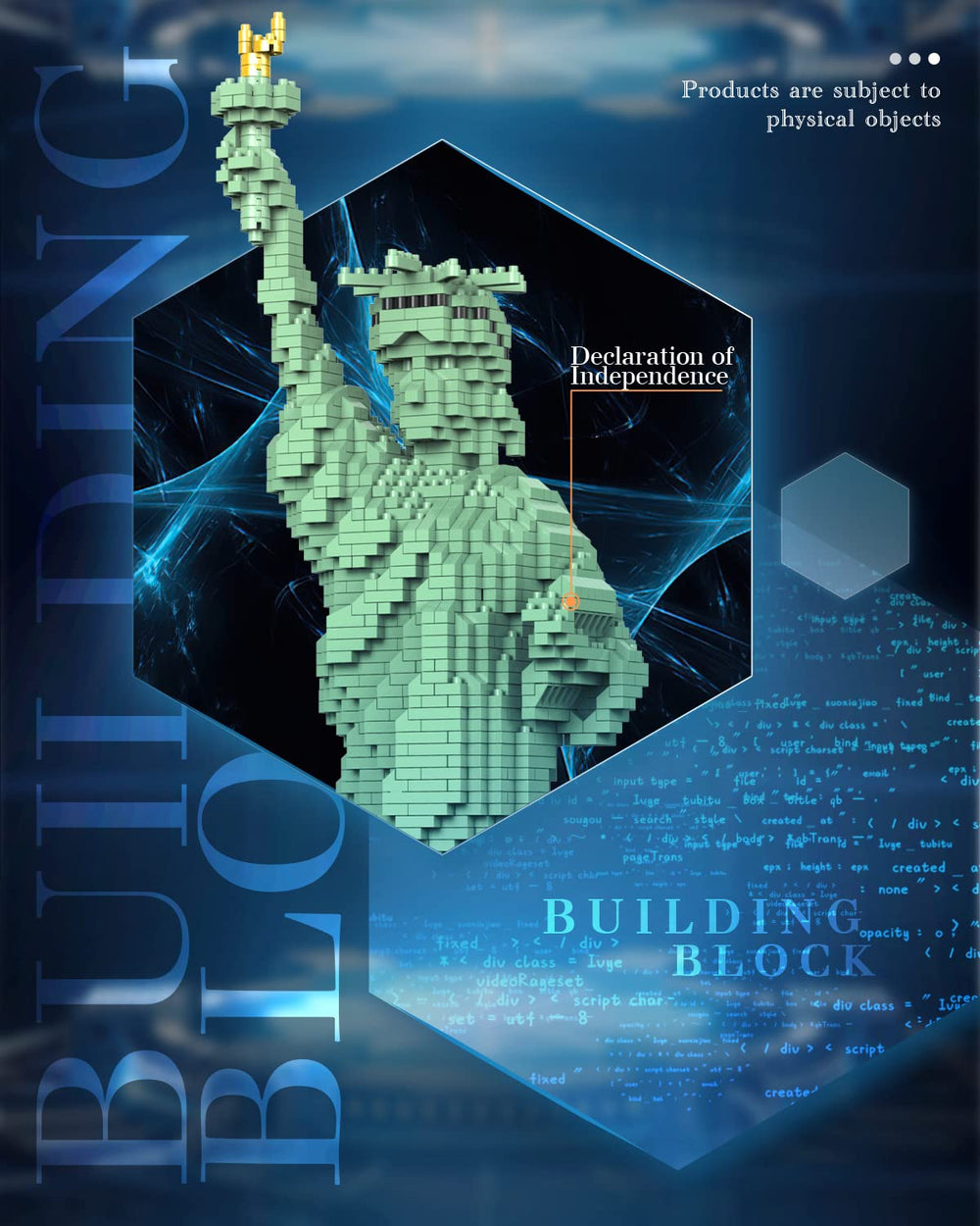 dOvOb Statue of Liberty gift packaging ideal for gifting and collection.